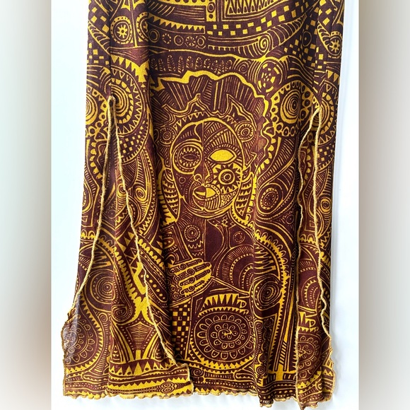 Jean Paul Gaultier Soleil 90s Vintage Mesh Maxi Dress, size M - Picture 5 of 14